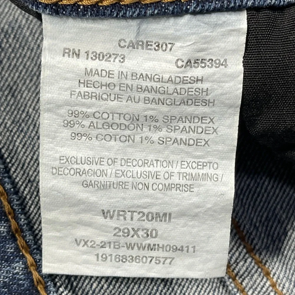 Wrangler Retro Relaxed Boot Jeans Mens 29(30)x30(29) Blue Medium‎ Wash WRT20MI